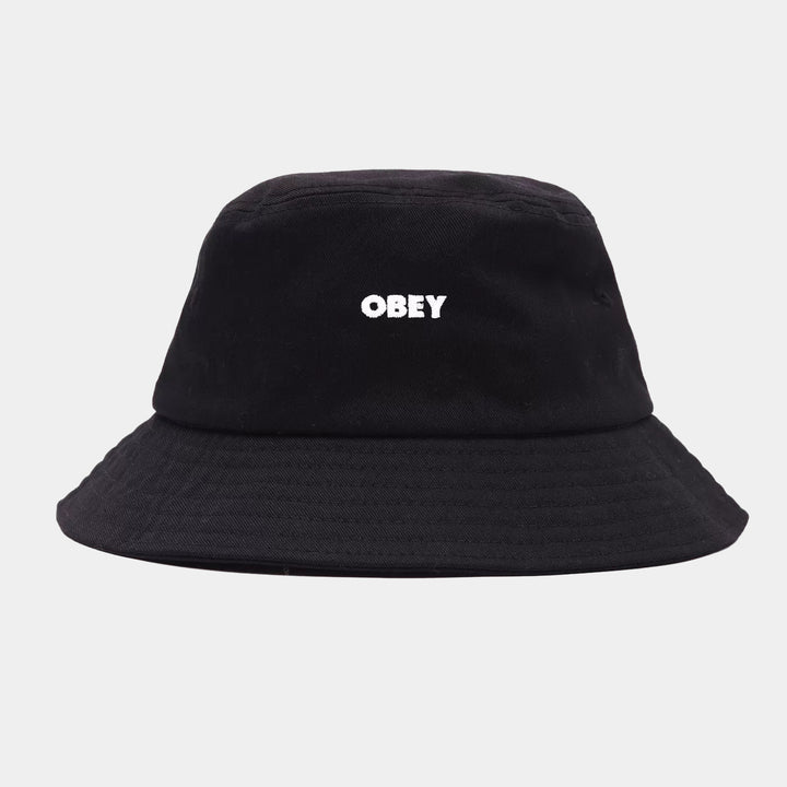 Obey Bold Twill Bucket Hat - Black