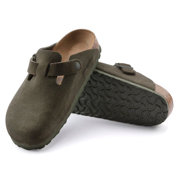 Birkenstock Boston Clog Sandals - Thyme
