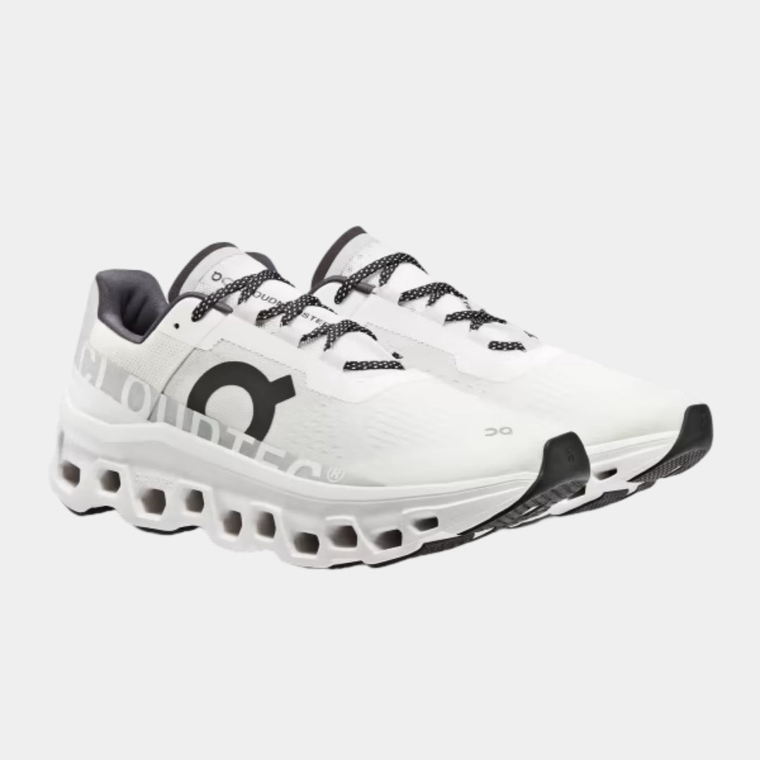 On Running Cloudmonster Women Trainers - Undyed-White/White