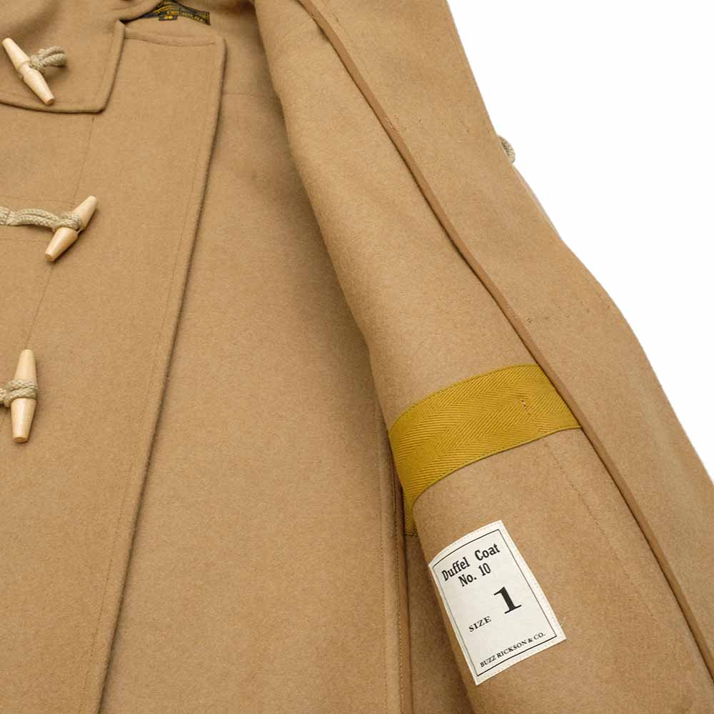 Buzz Rickson's AA Duffel Coat - Camel