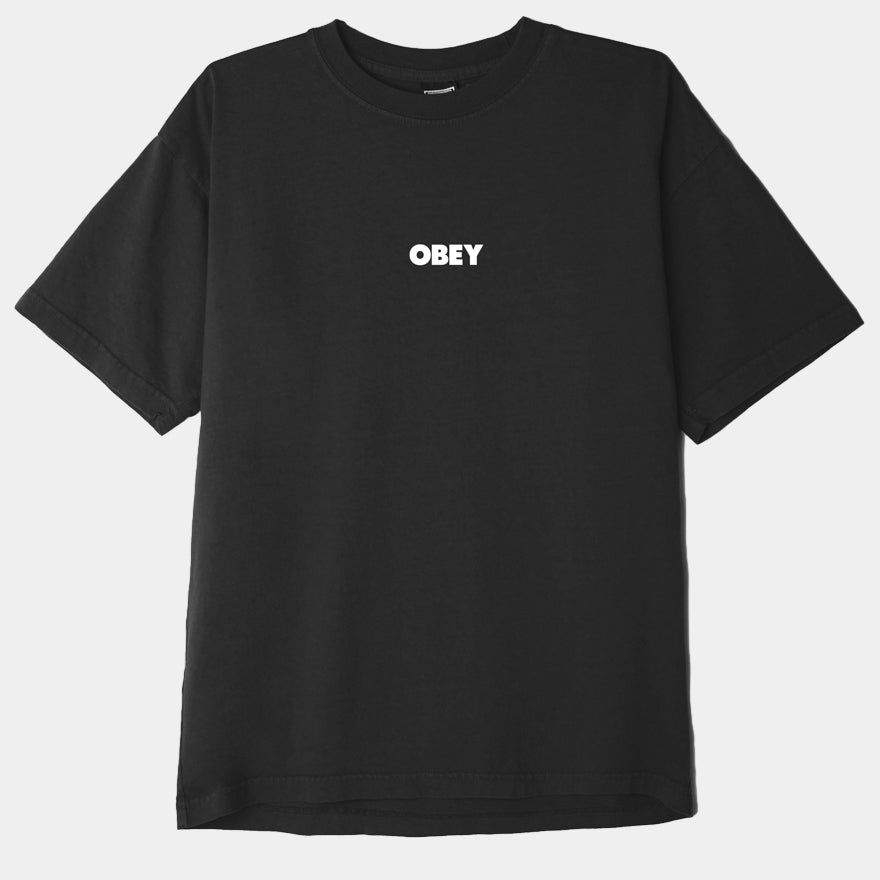 Obey Bold T-Shirt - Pigment Faded Black