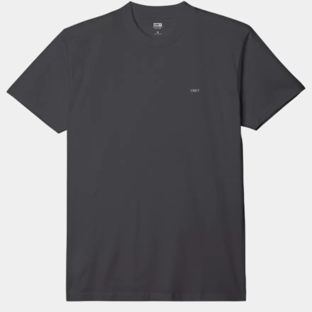 Obey Ripped Icon T-Shirt - Black