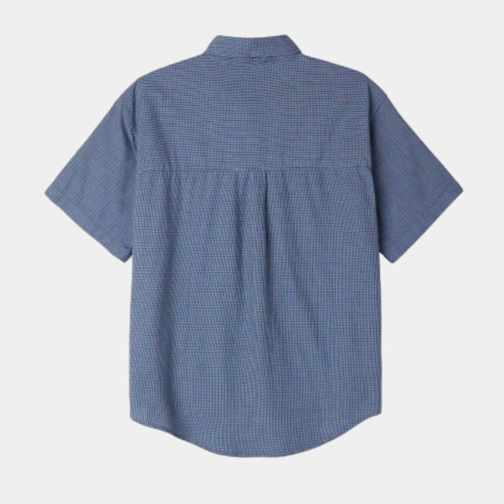 Obey Bigwig Proof Woven Shirt - Coronet Blue Multi