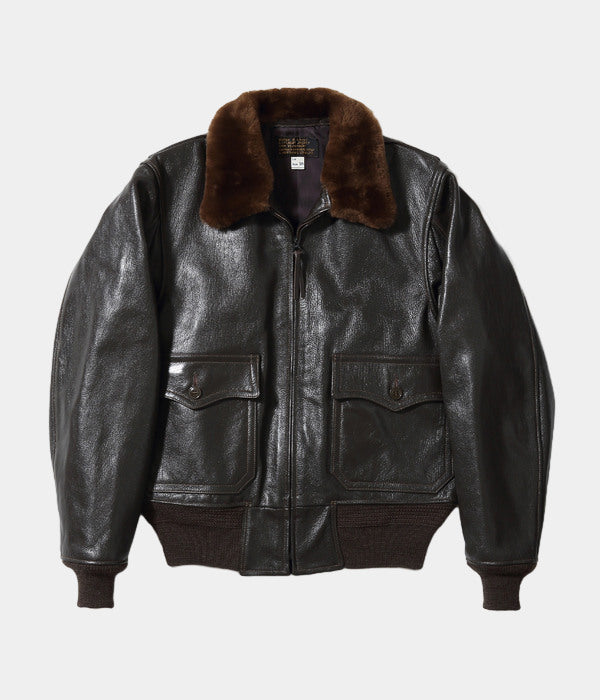 Buzz Rickson's Leather G-1 A Pritzker & Sons, Inc Jacket