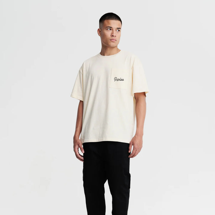 Parlez Dale Oversized T-Shirt - Ecru