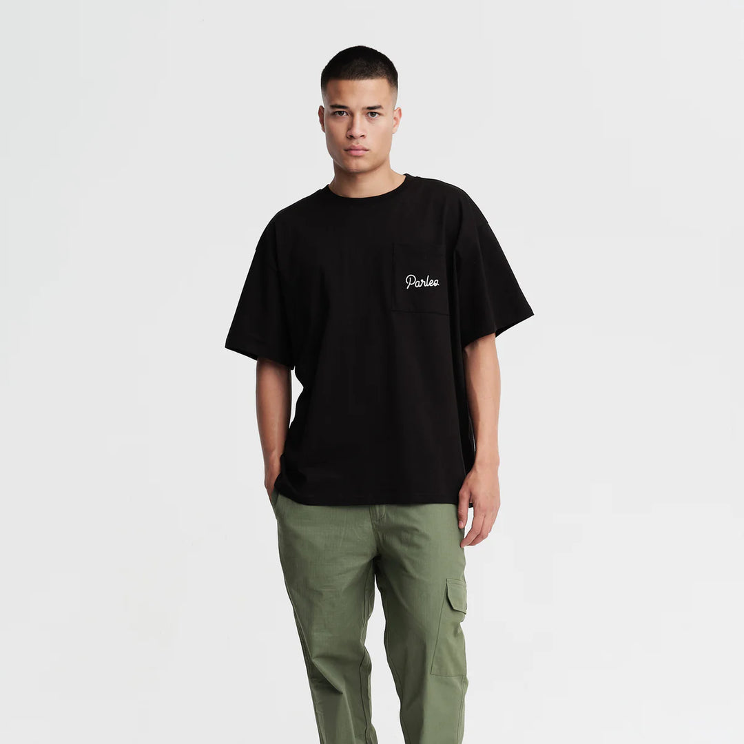 Parlez Dale Oversized T-Shirt - Black