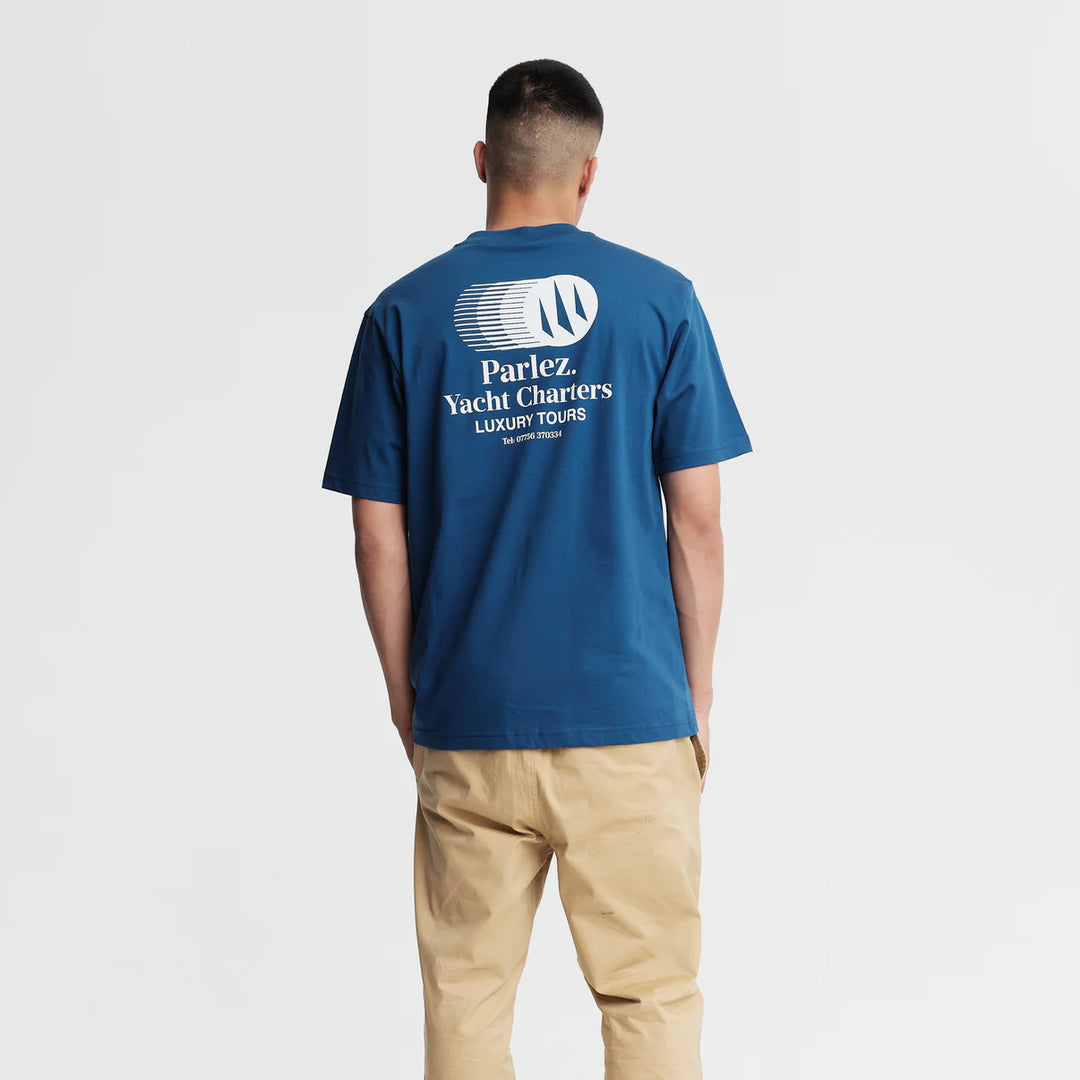 Parlez Charter T-Shirt - Sail Blue