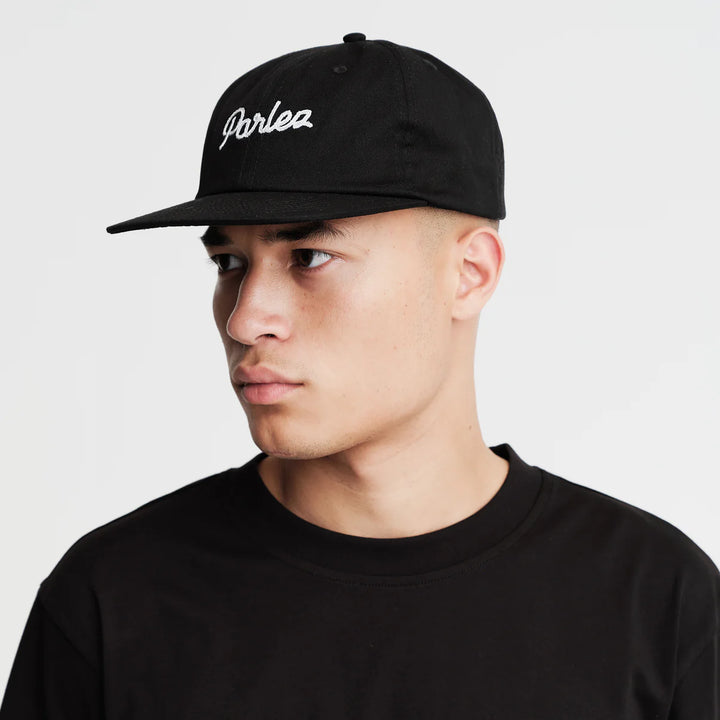 Parlez Leon 6 Panel Cap - Black