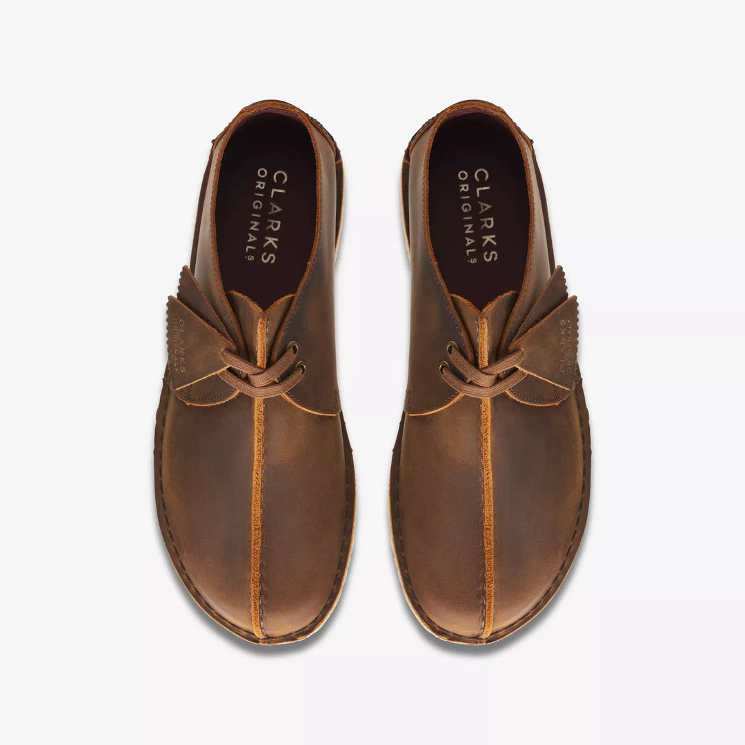 Clarks Originals Desert Trek Shoes - Beeswax Leather