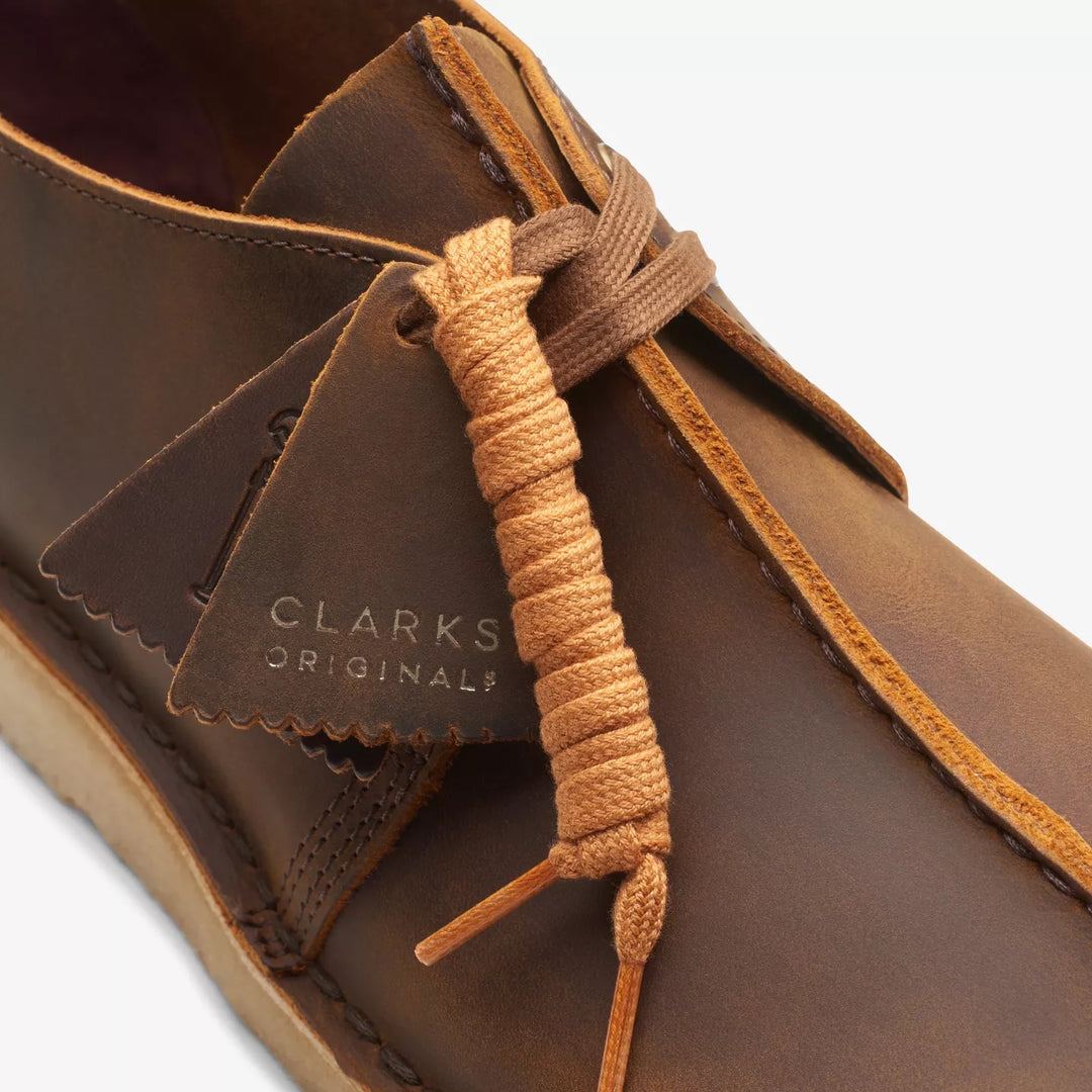 Clarks Originals Desert Trek Shoes - Beeswax Leather