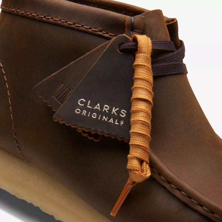 Clarks Originals Wallabee Boots - Beeswax Leather