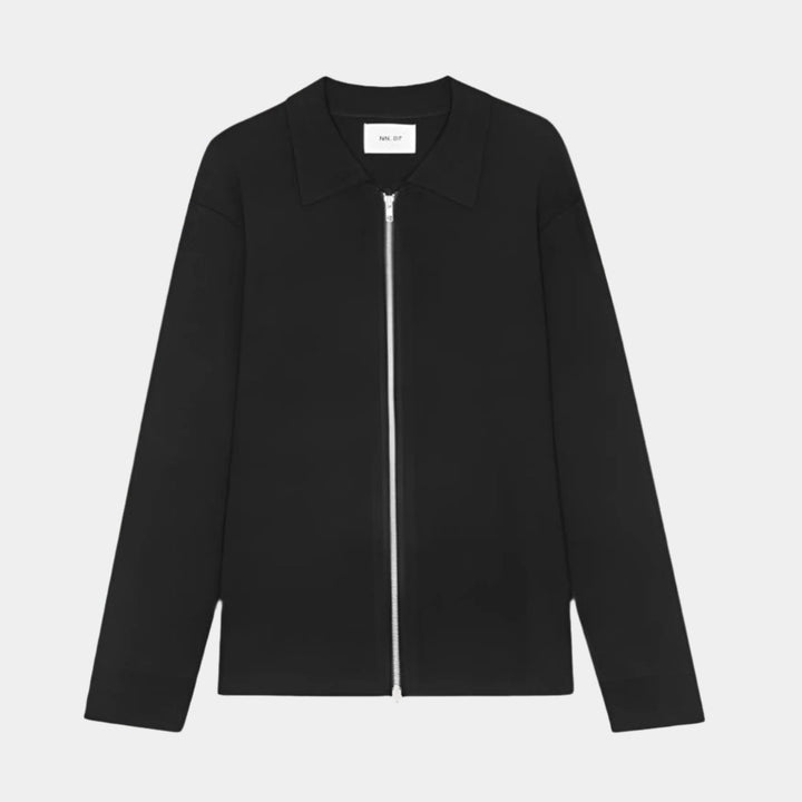 NN.07 Harald Full Zip - Black