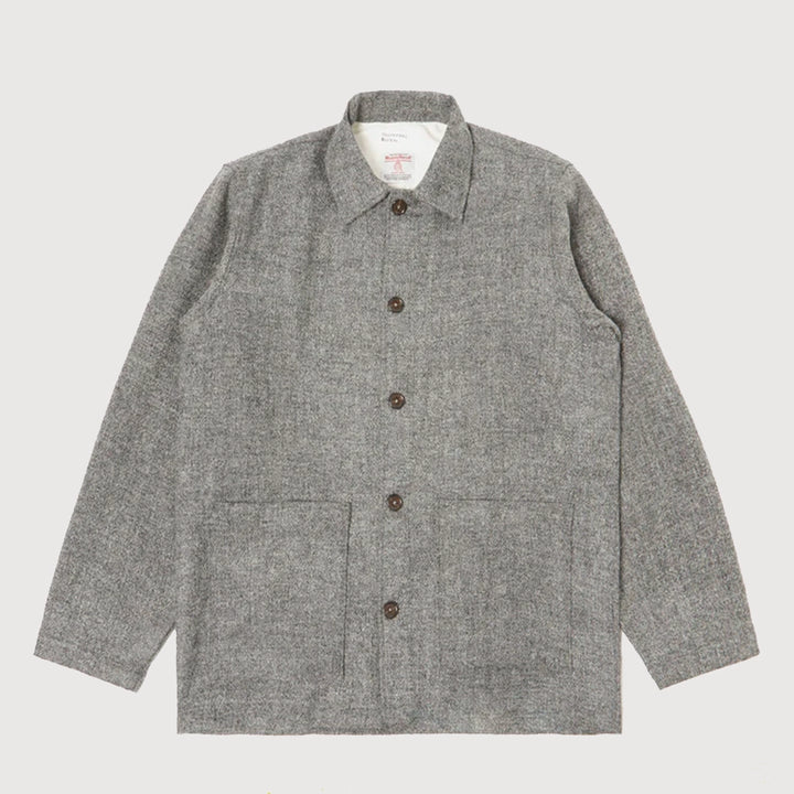 Universal Works Easy Jacket - Grey Tweed