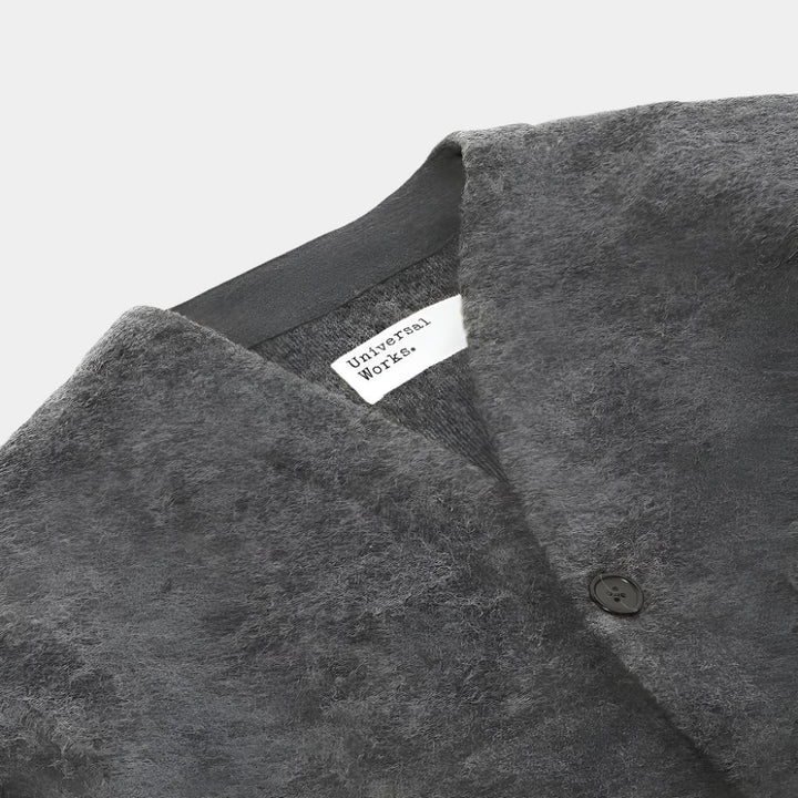 Universal Works Cardigan - Grey Marl