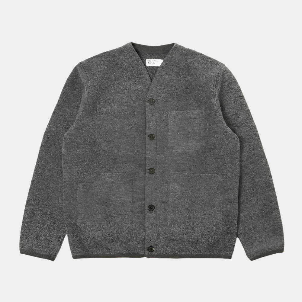 Universal Works Cardigan - Grey Marl