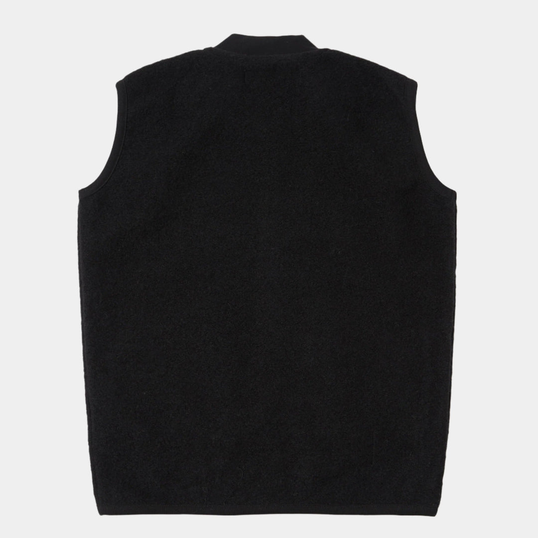 Universal Works Zip Waistcoat - Black