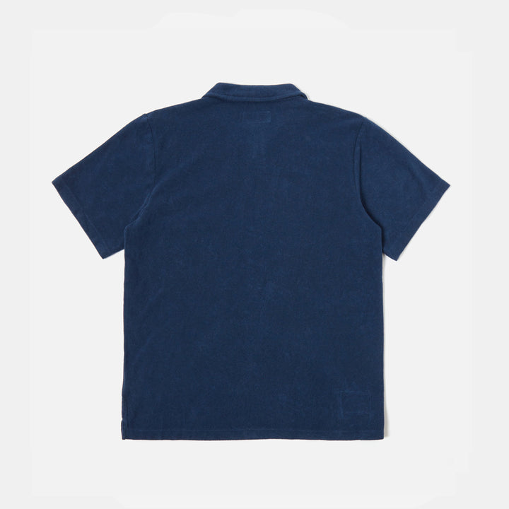 Universal Works Vacation Polo Shirt - Navy