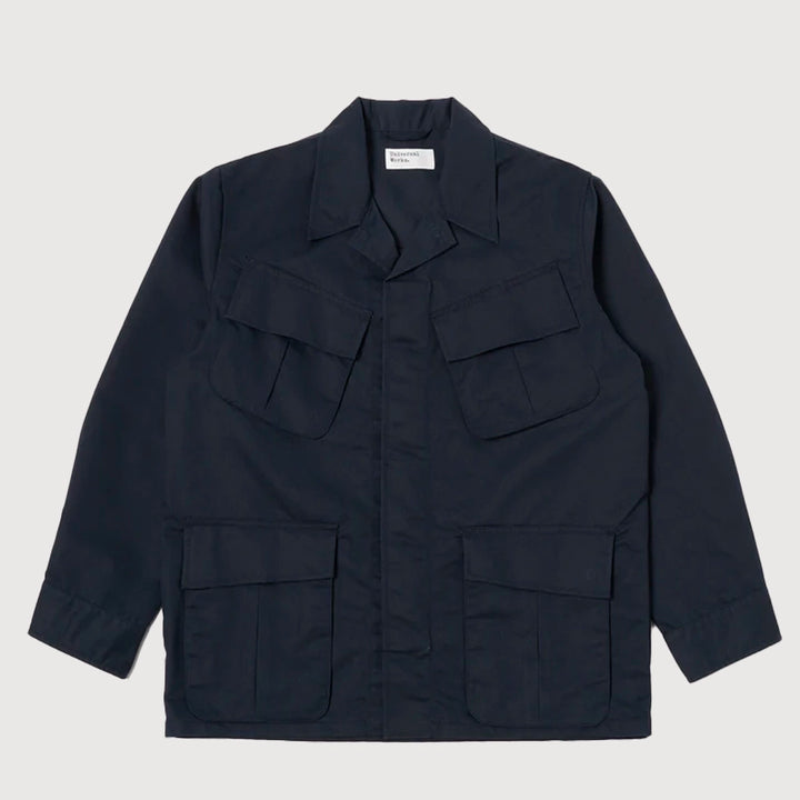 Universal Works Jungle Jacket - Navy Polytech