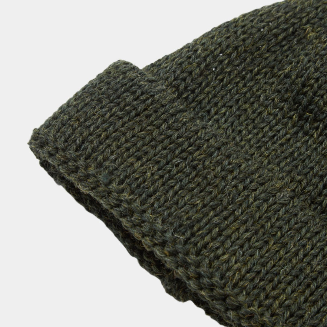 Universal Works Short Watch Cap - Olive