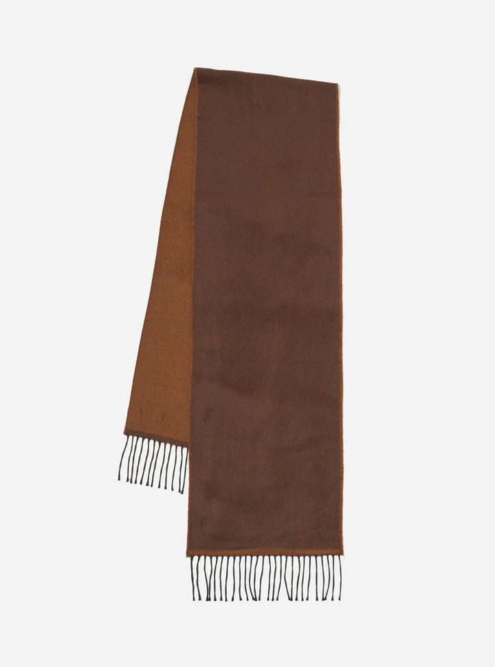 Universal Works Double Sided Scarf - Brown