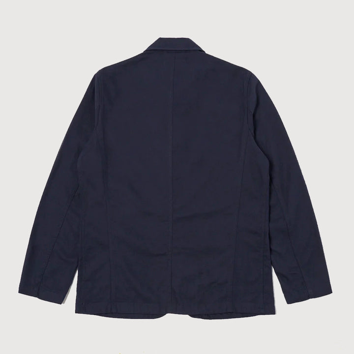 Universal Works Bakers Jacket - Navy Moleskin