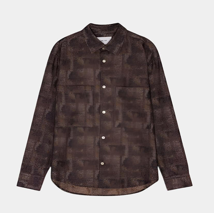 NN.07 Freddy Shirt - Navy Multi