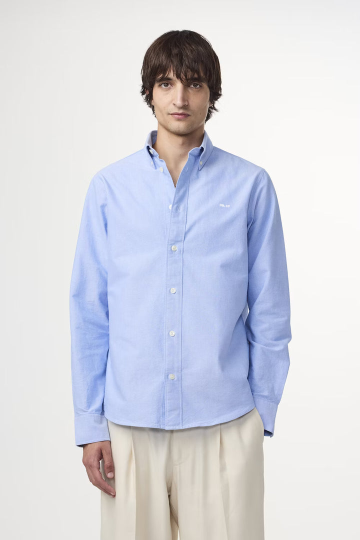 NN.07 Colby Shirt - Light Blue