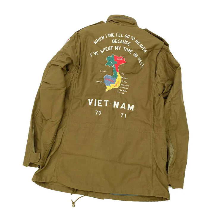 Buzz Rickson's M-65 1st Ops Squadron Jacket - Olive