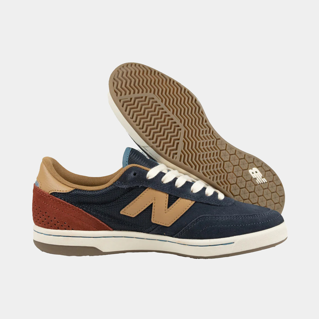 New Balance 440 V2 Trainers - Navy/Tan