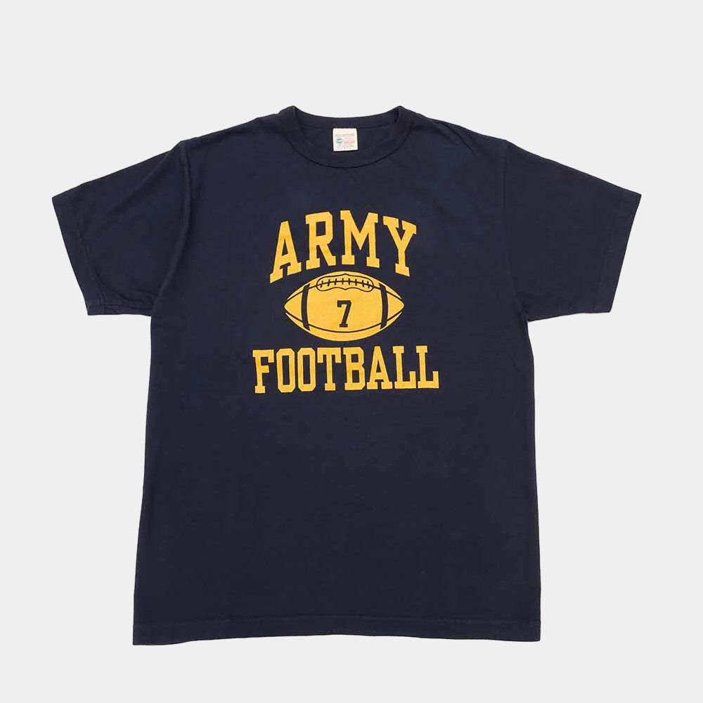 Buzz Rickson's Army Football T-Shirt - Navy
