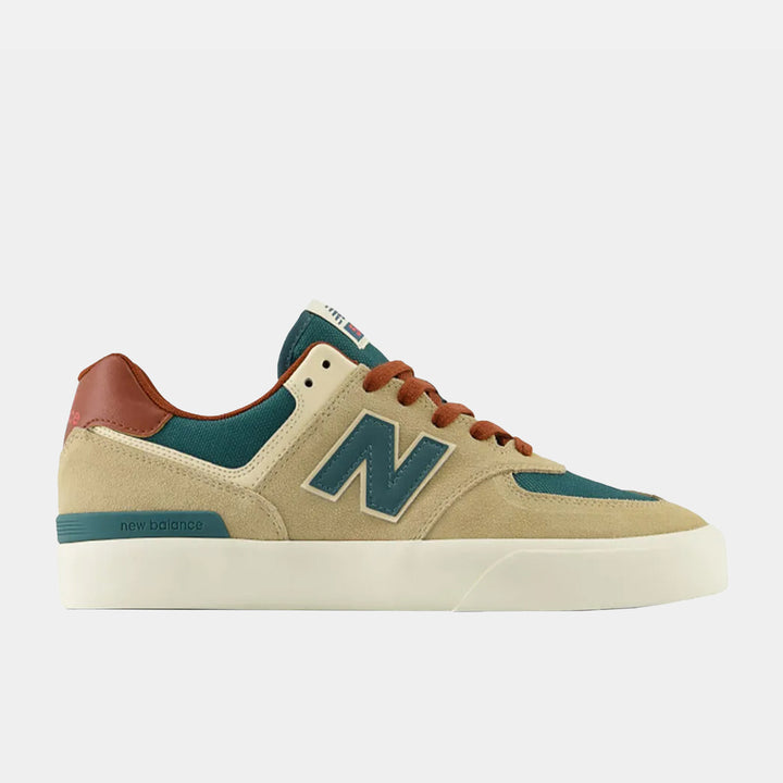 New Balance 574 Trainers - Tan/Sage