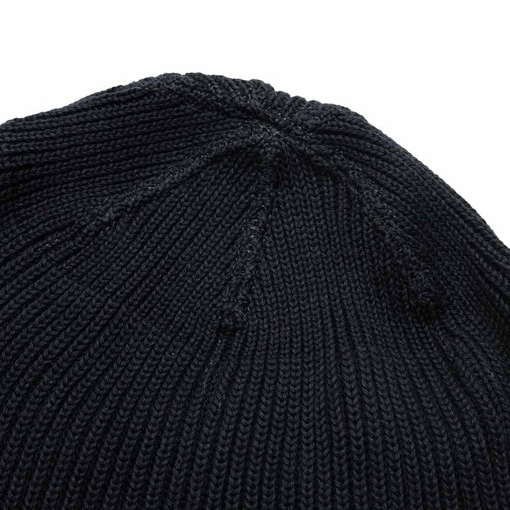 Buzz Rickson's Cotton Stencil Watch Cap - Navy