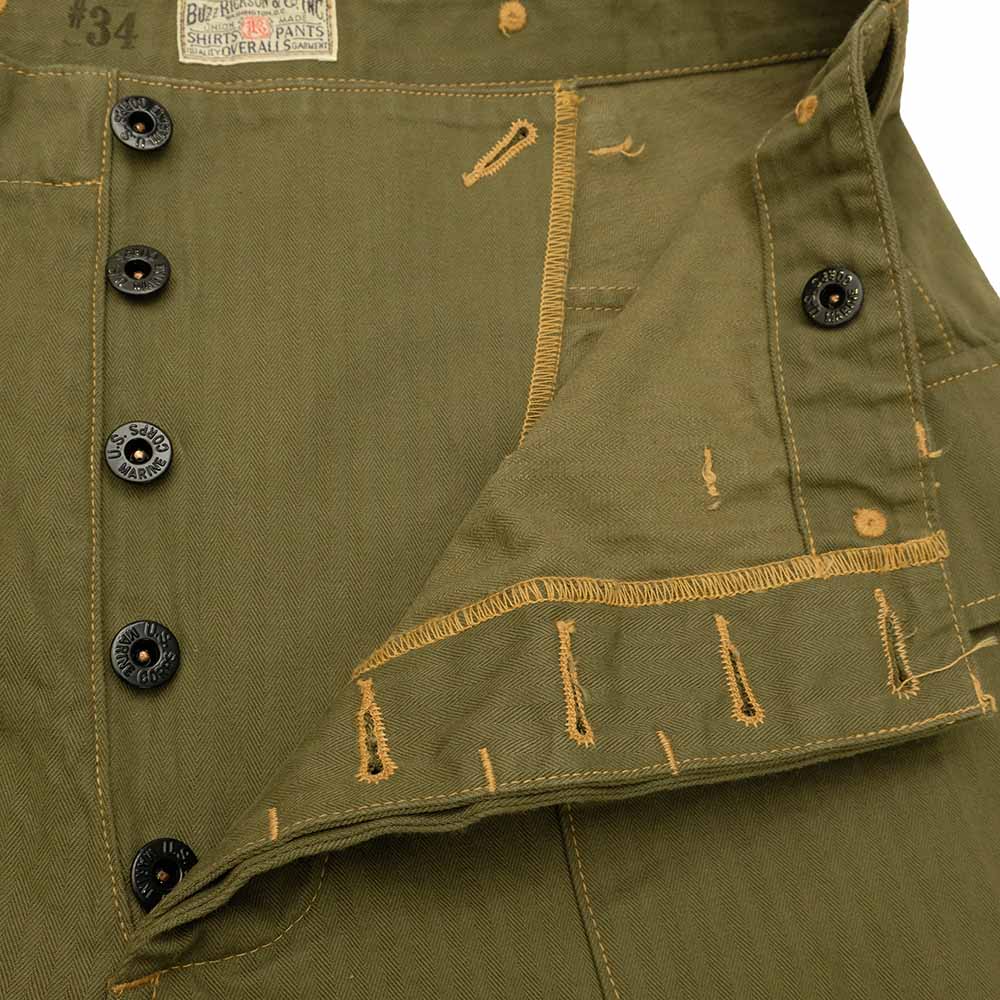 Buzz Rickson's US Marine Corps Shorts - Olive