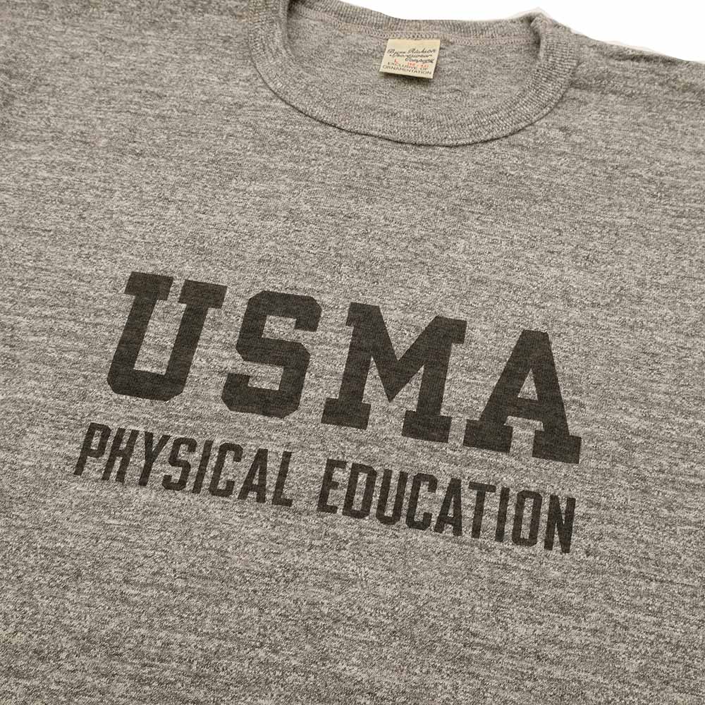 Buzz Rickson's USMA PT T-Shirt - Heather Grey