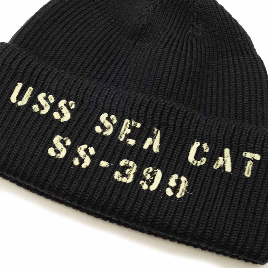 Buzz Rickson's USN Watch Cap - USS Sea Cat - Navy