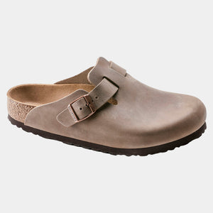 Birkenstock Boston Suede Leather Clogs