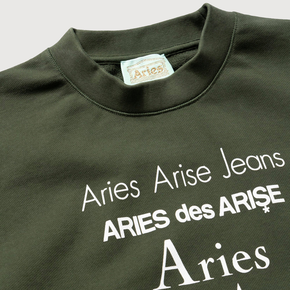 Aries Perfume Sweatshirt - Forest Green