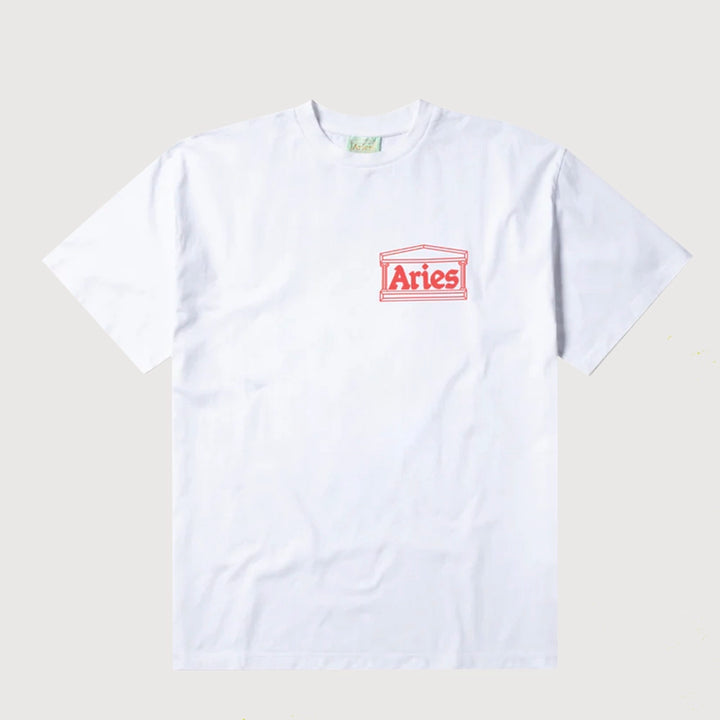 Aries Temple T-Shirt - White