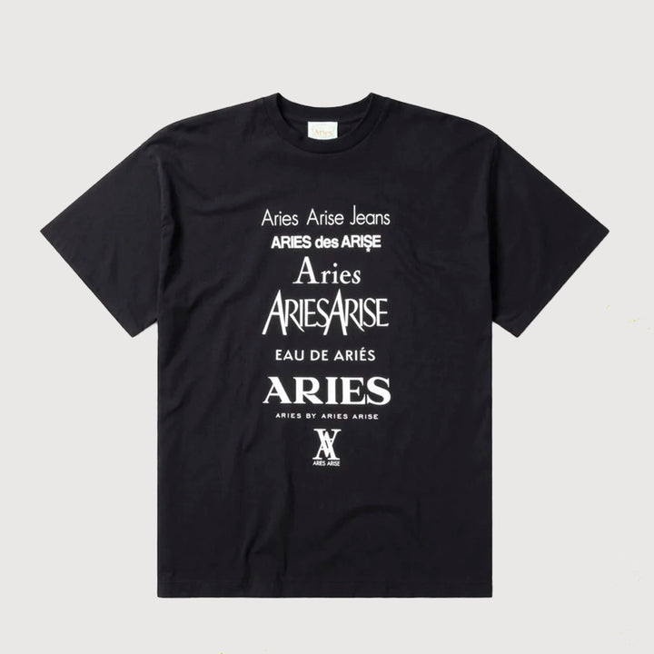 Aries Perfume T-Shirt - Black