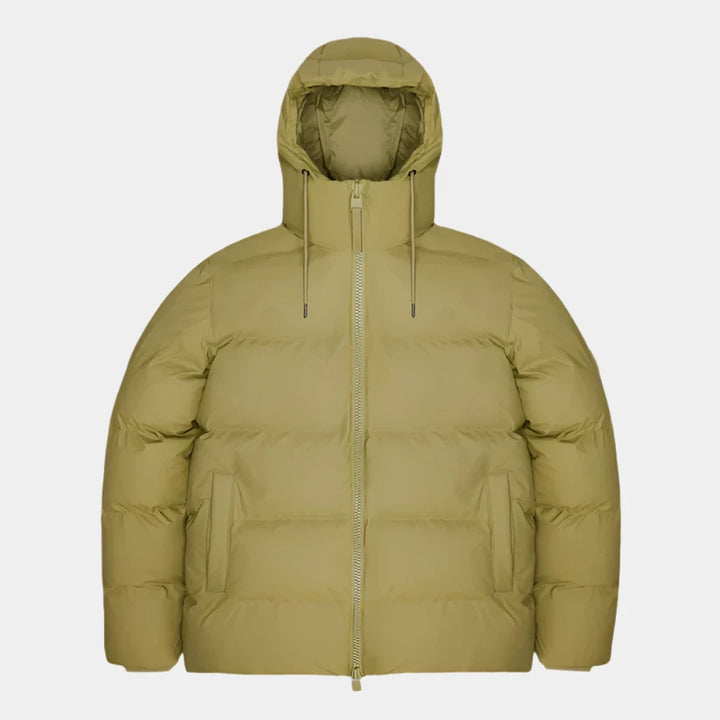 Rains Alta Puffer Jacket - Khaki