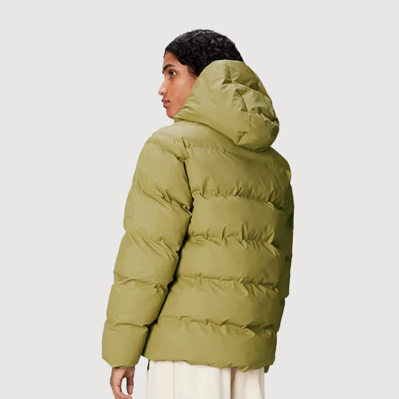 Rains Alta Puffer Jacket - Khaki