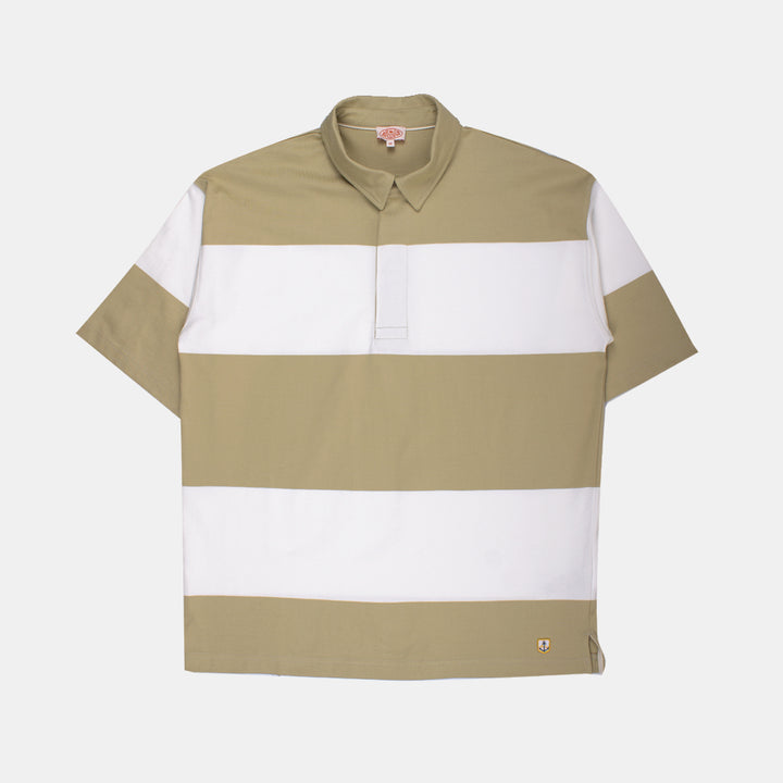 Armor-Lux Polo Shirt - Olive/Milk
