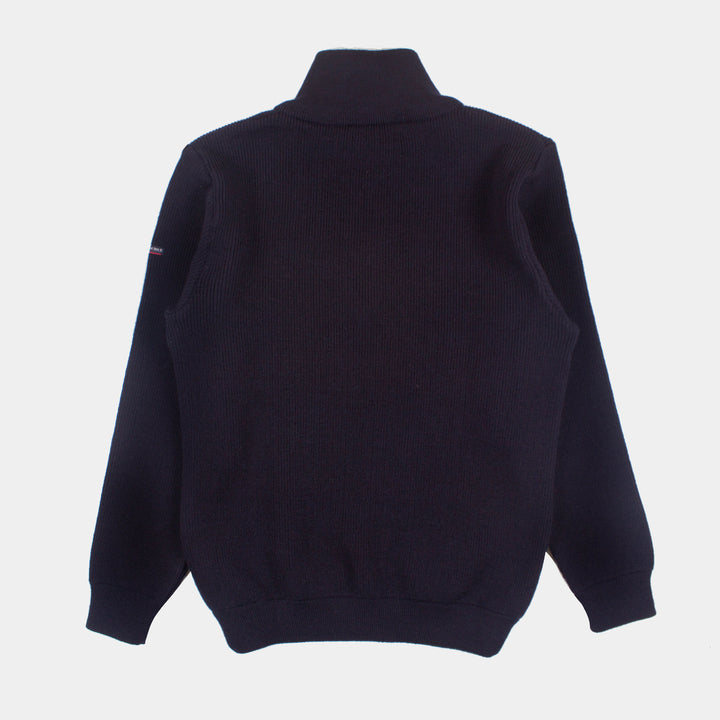 Armor-Lux Half Zip Sweater - Rich Navy