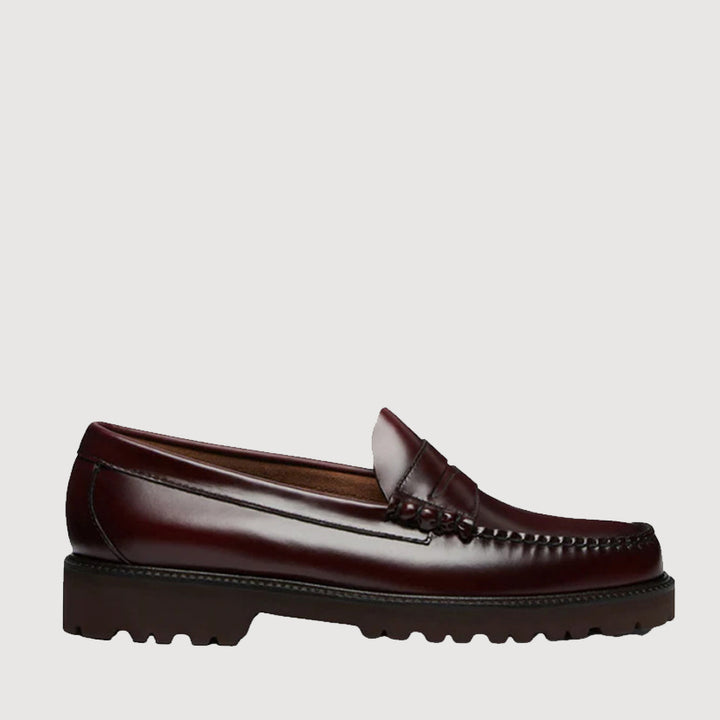 GH Bass Weejuns 90s Larson Penny Loafers - Wine Leather