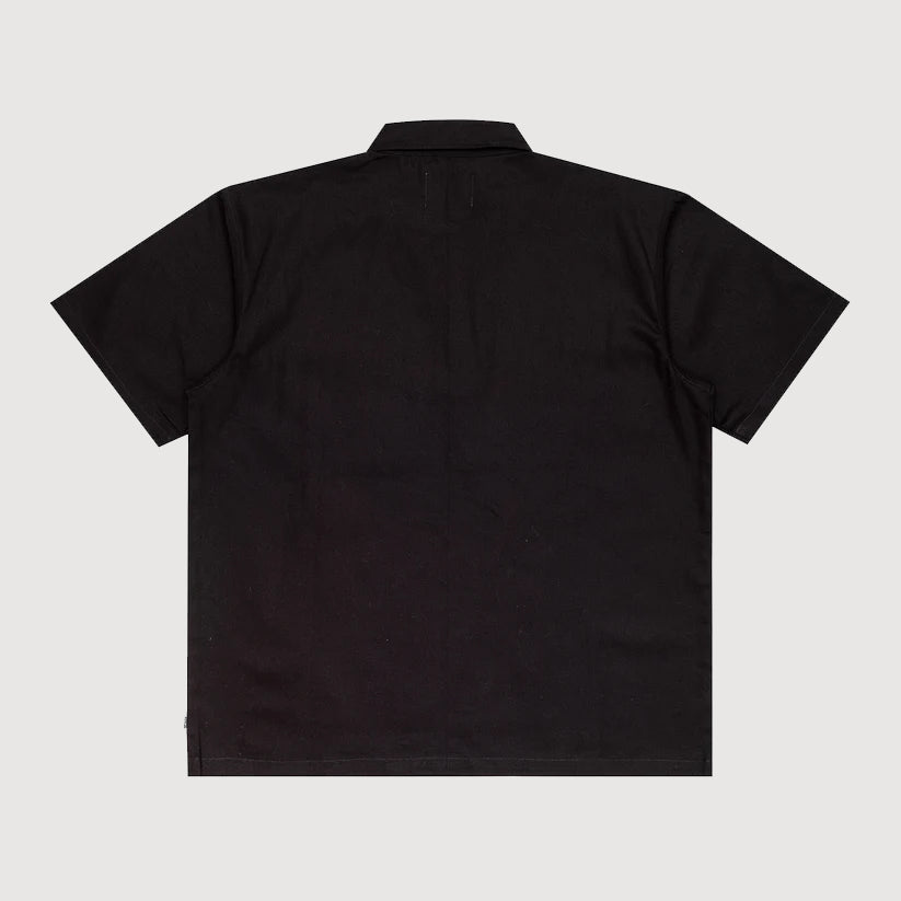 Parlez Baxley Short Sleeved Shirt - Black