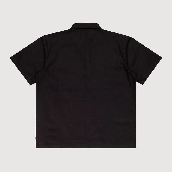 Parlez Baxley Short Sleeved Shirt - Black