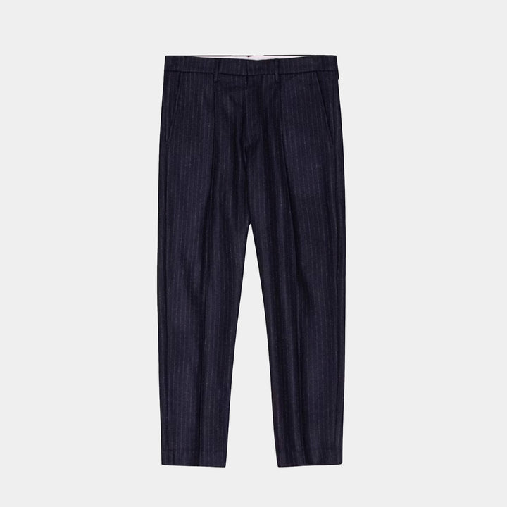 NN.07 Bill Trouser - Navy Stripe