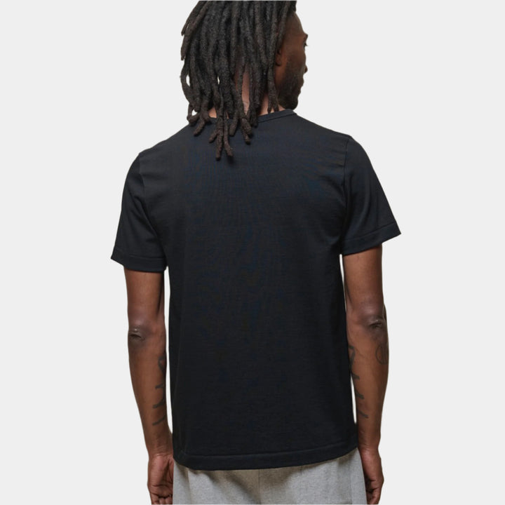 Merz B. Schwanen 215 Loopwheeled T-Shirt - Deep Black