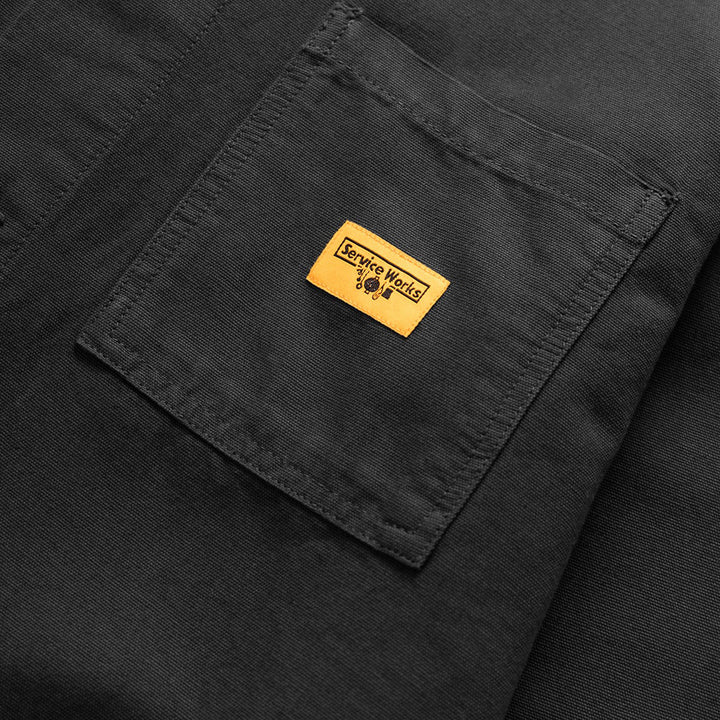 Service Works Canvas Coverall Jacket - Black