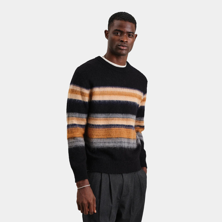 Wax London Wilde Crew Sweater - Black Multi